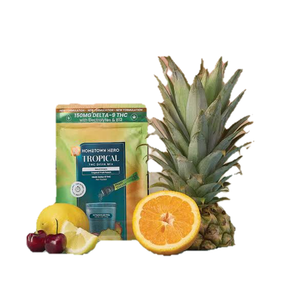 Hometown Hero THC Drink Mix(single packet) / Maui Dream Tropical Fruit Punch